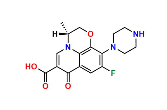 N-Desmethyl Levofloxacin (R-isomer)