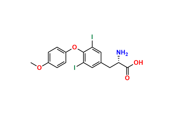L-Tyrosine,3,5-diiodo-o-(4-Methoxyphenyl)