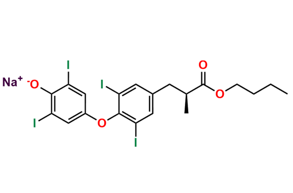 Levothyroxine sodium butyl ester impurity