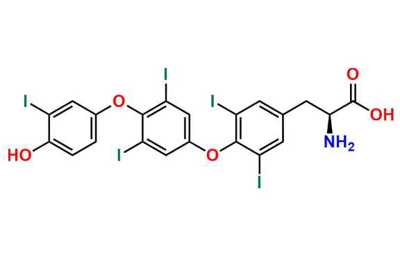 O-(4-Hydroxy-3-iodophenyl) Levothyroxine