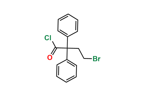 4-Bromo-2,2-diphenylbutanoyl chloride