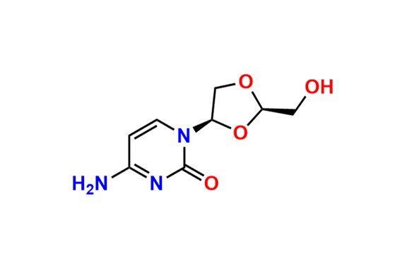 rel-4-Amino-1-((2R,4R)-2-(hydroxymethyl)-1,3-dioxolan-4-yl)pyrimidin-2(1H)-one
