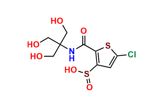 5-Chloro-3-sulfino-N-[tris(hydroxy-methyl)methyl]thiophene-2-carboxylic acid