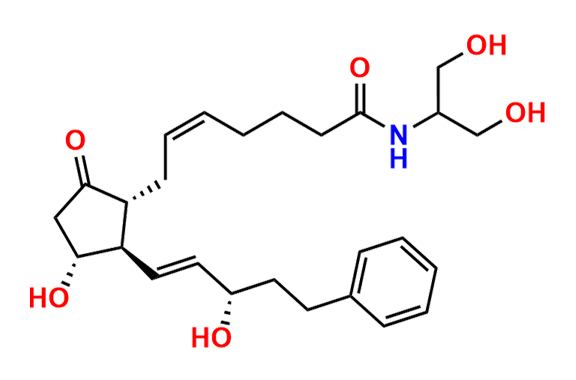 Desisopropyl N-Dihydroxypropyl Dehydrolatanoprostamide