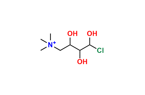 4-chloro-2,3,4-trihydroxy-N,N,N-trimethylbutan-1-aminium