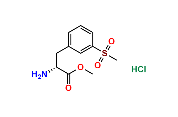(R)-Methyl 2-amino-3-(3-(methylsulfonyl)phenyl)propanoate hydrochloride