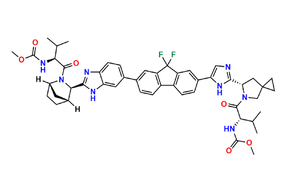Ledipasvir 1S,3R,4R-Diastereomer