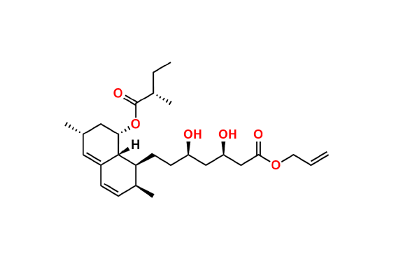 Lovastatin Hydroxy Acid Allyl Ester