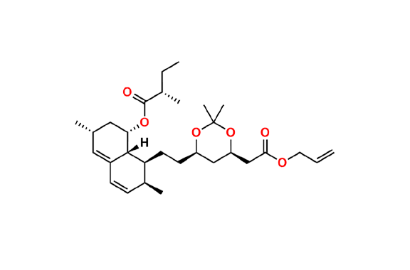 Lovastatin Hydroxy Acid 3,5-Acetonide Allyl Ester