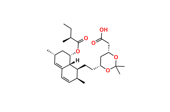 Lovastatin Hydroxy Acid 3,5-Acetonide