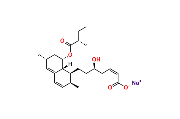 Cis-2,3-Dehydro Lovastatin Acid