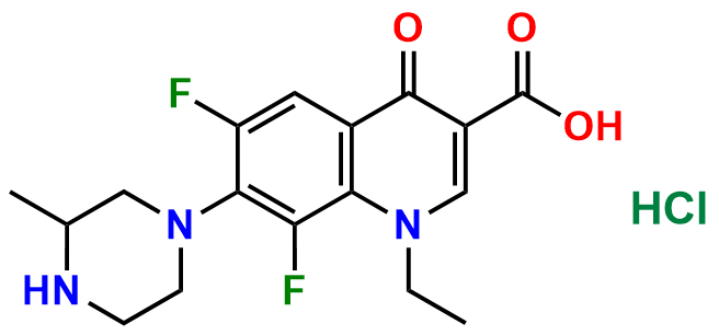 Lomefloxacin Hydrochloride