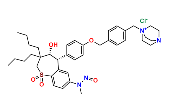 N-Nitroso N-Desmethyl Maralixibat Chloride
