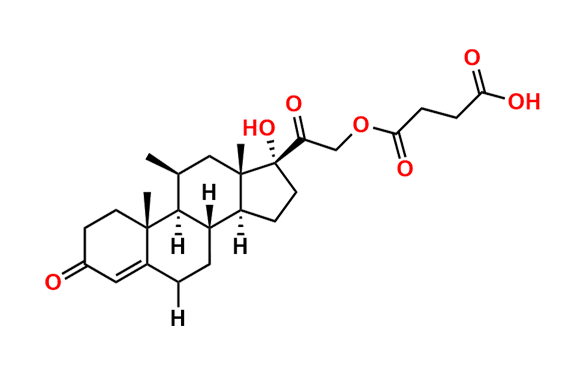 Methylprednisolone hydrogen succinate EP Impurity D