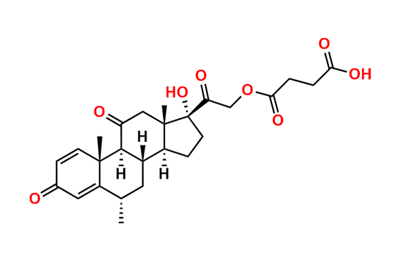 11-oxo-methylprednisolone hemisuccinate
