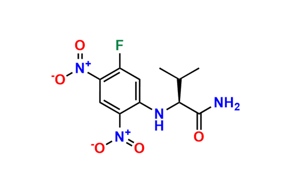 (S)-2-((5-Fluoro-2,4-dinitrophenyl)amino)-3-methylbutanamide