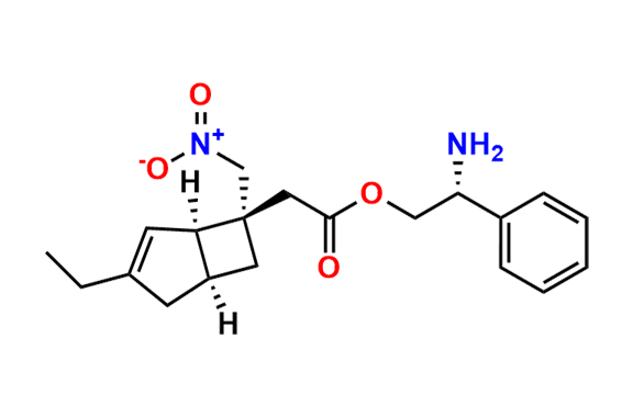 (R)-2-amino-2-phenylethan-1-ol 2-[(1R,5S,6S)-3-ethyl-6-(nitromethyl)bicyclo[3.2.0]hept-3-en-6-yl]acetate