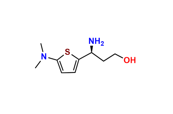 (S)-gama-amino-5-(dimethylamino)-2-thiophenepropanol