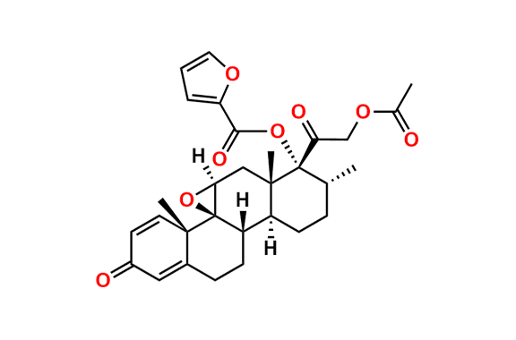 21-Acetyloxy Deschloromometasone Furoate 9,11-epoxide