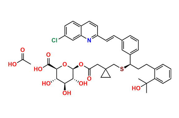 Montelukast Acyl-β-D-Glucuronide Acetate