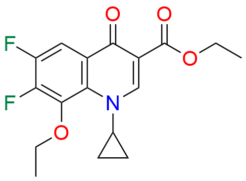 Moxifloxacin Difluoro Ethoxy Ethyl Ester