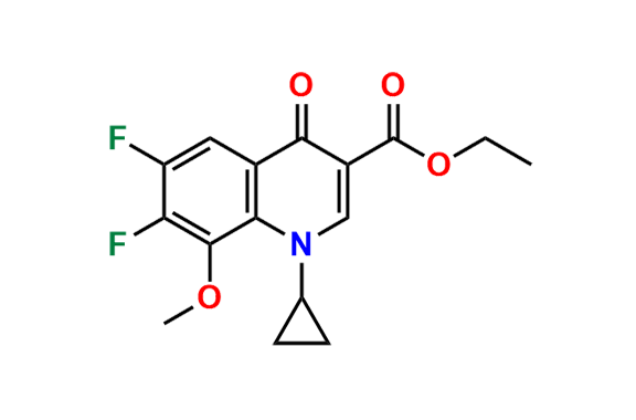 Moxifloxacin Difluoro Methoxy Ethyl Ester