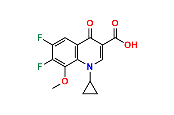 Moxifloxacin Difluoro Methoxy Acid Impurity