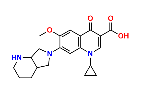 1-Cyclopropyl-6-methoxy-7-(octahydro-6H-pyrrolo[3,4-b]pyridin-6-yl)-4-oxo-1,4-dihydroquinoline-3-carboxylic acid