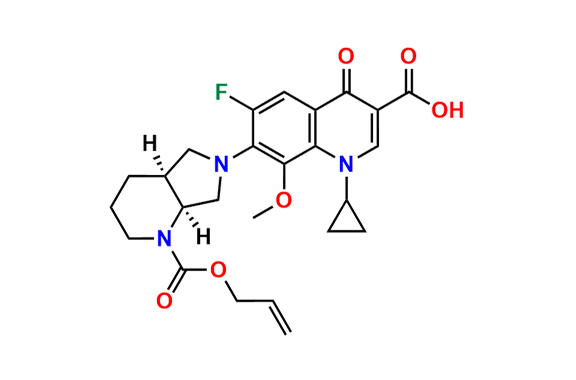 N-Allyloxycarbonyl Moxifloxacin