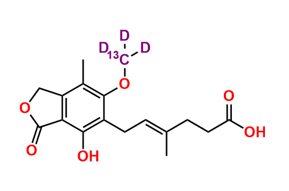 Mycophenolic Acid-13C,D3