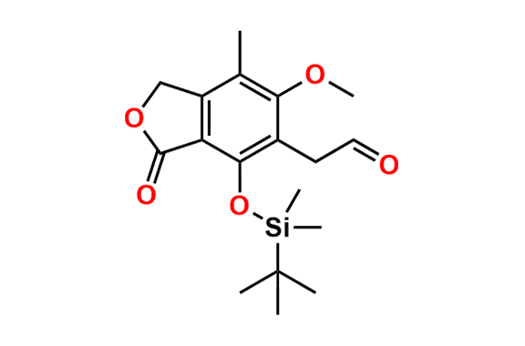 2-(4-((tert-Butyldimethylsilyl)oxy)-6-methoxy-7-methyl-3-oxo-1,3-dihydroisobenzofuran-5-yl)acetaldehyde