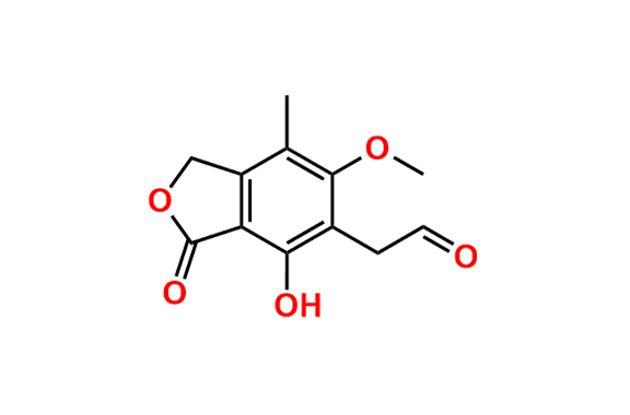 2-(4-Hydroxy-6-methoxy-7-methyl-3-oxo-1,3-dihydroisobenzofuran-5-yl)acetaldehyde