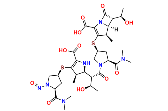 N-Nitroso Meropenem EP Impurity B Disodium Salt