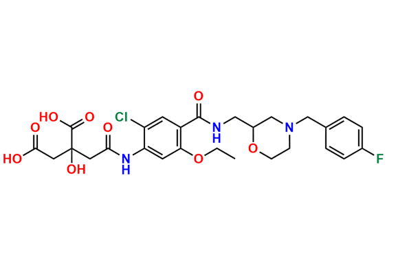 Mosapride Impurity 15 (Mixture of Diastereomers)