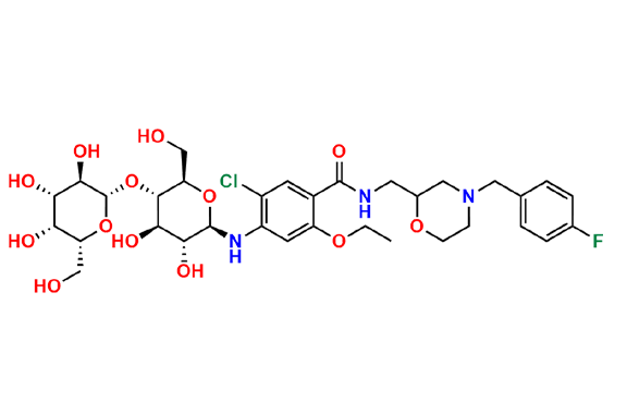 Mosapride Lactose Conjugate (Mixture of Diastereomers)