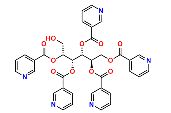 Mannitol-1,2,3,4,5-penta-3-pyridinecarboxylate