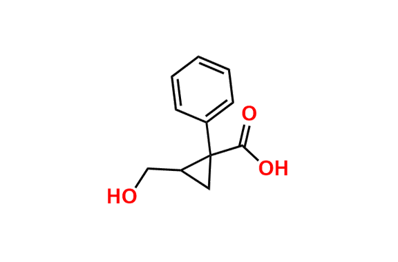 2-(Hydroxymethyl)-1-phenylcyclopropanecarboxylic Acid