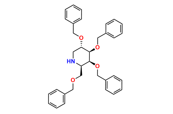 1-Deoxygalactonojirimycin Tetrabenzyl Ether