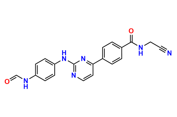 Momelotinib N-Formyl Des-Morpholine Impurity