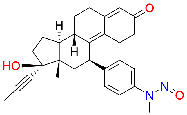 N-Nitroso Desmethyl Mifepristone