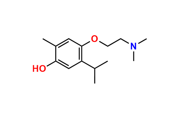 2-(6-Hydroxythymoxy)ethyldimethylamine