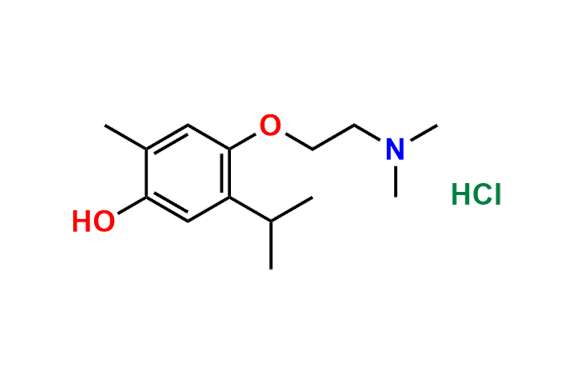 2-(6-Hydroxythymoxy)ethyldimethylamine Hydrochloride