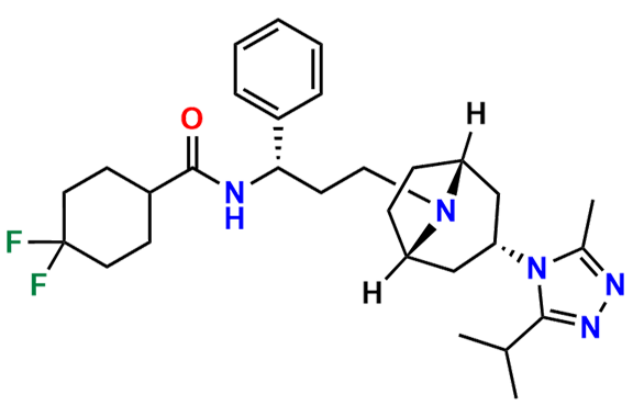 Endo-Maraviroc S-isomer