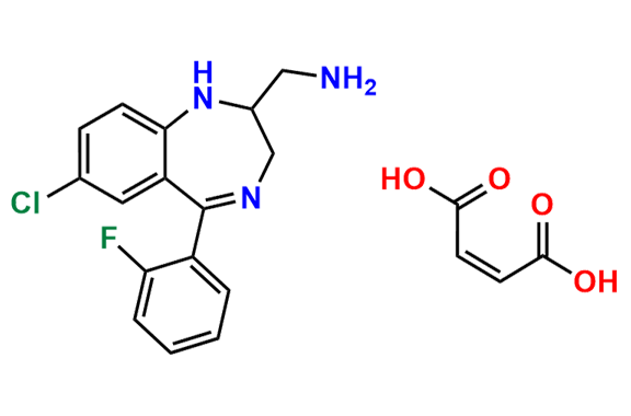 Midazolam EP Impurity E (Maleate salt)