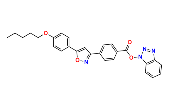 Micafungin Side Chain Acid Benzotriazole Ester