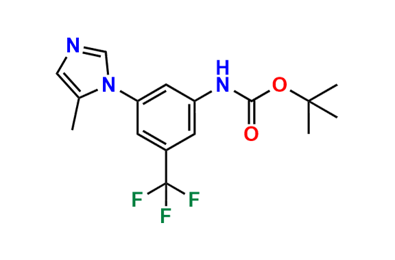 tert-Butyl (3-(5-Methyl-1H-imidazol-1-yl)-5-(trifluoromethyl)phenyl)carbamate