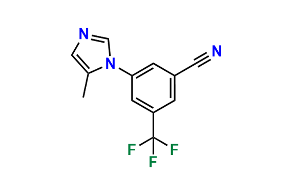 3-(5-Methyl-1H-imidazol-1-yl)-5-(trifluoromethyl)benzonitrile