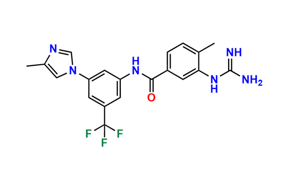 3-Guanidino-4-methyl-N-(3-(4-methyl-1H-imidazol-1-yl)-5-(trifluoromethyl)phenyl)benzamide