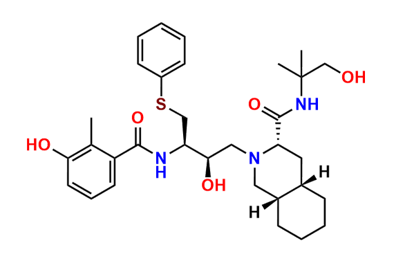 Nelfinavir Hydroxy-tert-butylamide