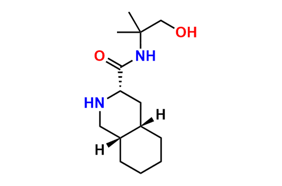 (3S,4aS,8aS)-Decahydro-N-(2-hydroxy-1,1-dimethylethyl)-3-isoquinolinecarboxamide